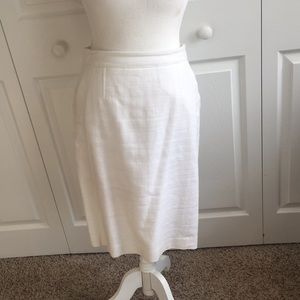 Ann Taylor tweed pencil skirt POCKETS